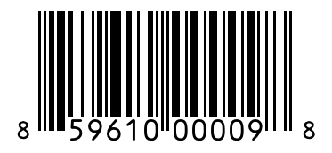 Barcode 859610000098