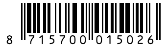 Barcode 8715700015026