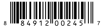 Barcode 884912002457