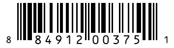 Barcode 884912003751