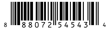 Barcode 888072545434