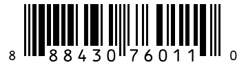 Barcode 888430760110