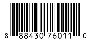 Barcode 888430760110