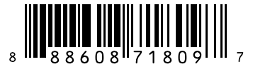 Barcode 888608718097