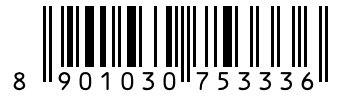 Barcode 8901030753336