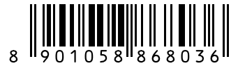 Barcode 8901058868036
