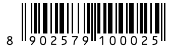Barcode 8902579100025