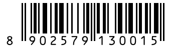 Barcode 8902579130015