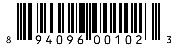 Barcode 894096001023