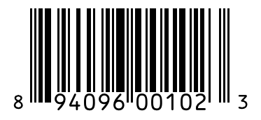 Barcode 894096001023