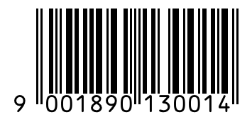 Barcode 9001890130014