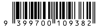Barcode 9399700109382