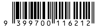 Barcode 9399700116212