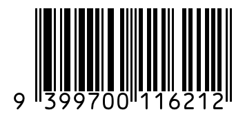Barcode 9399700116212