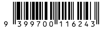 Barcode 9399700116243