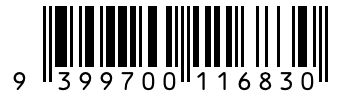 Barcode 9399700116830