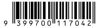 Barcode 9399700117042