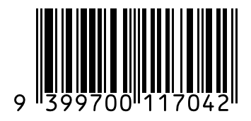 Barcode 9399700117042