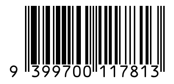 Barcode 9399700117813