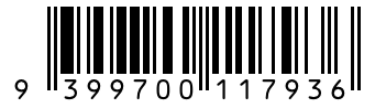 Barcode 9399700117936