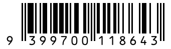 Barcode 9399700118643