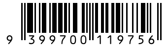 Barcode 9399700119756