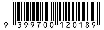Barcode 9399700120189