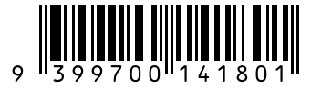 Barcode 9399700141801