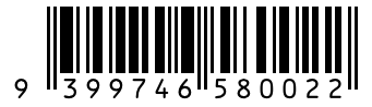 Barcode 9399746580022
