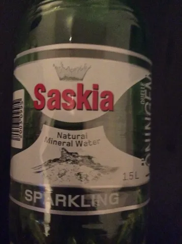 Saskia Sparkling Natural Mineral Water 1.5 l