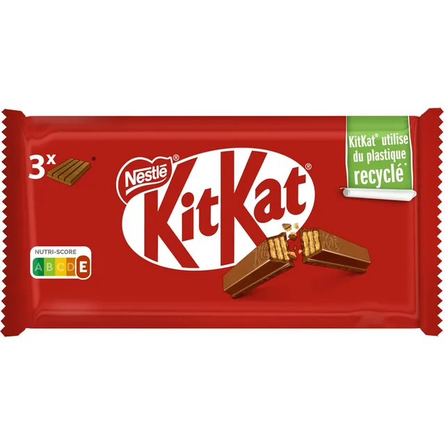 KitKat 4 Finger 3 × 41.5 g, front of pack