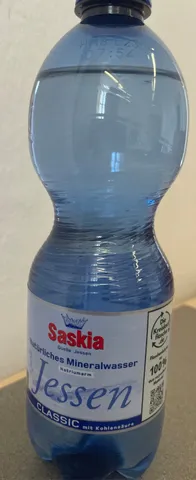 Saskia Classic Natural Mineral Water, Quelle Jessen 0.5 l