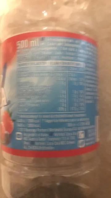 Nestea Red Fruits 500 ml, ingredients of pack