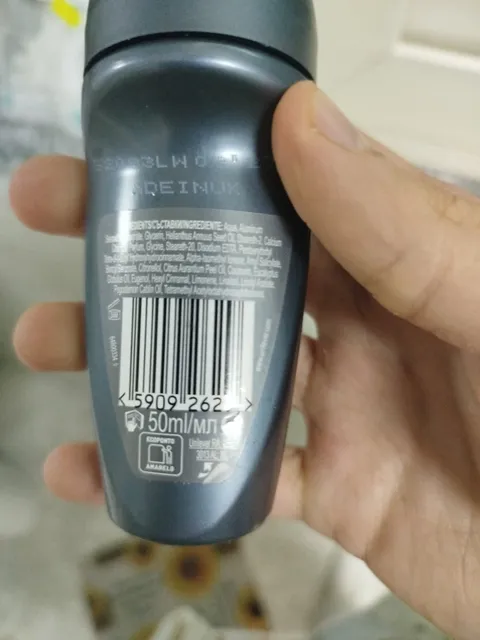 Dove Men+Care Advanced Invisible Dry Anti-Perspirant 50 ml, back of pack