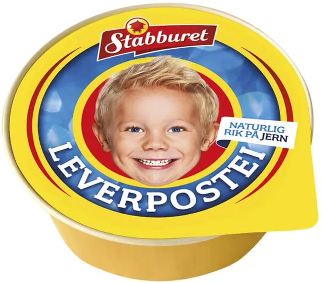 Stabburet Leverpostei 22 g, front of pack