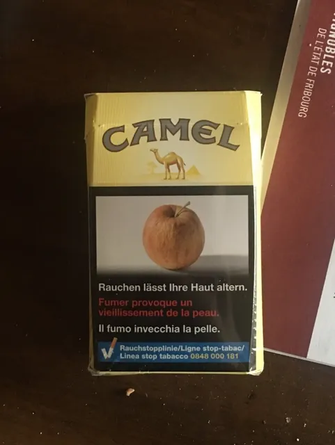 Camel Yellow Box Filters 20, front of pack