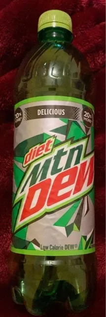 Diet Mountain Dew 24 fl oz, front of pack