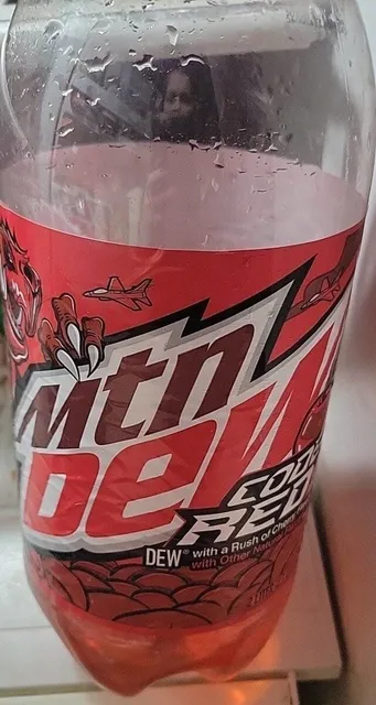 Mountain Dew Code Red 2 L, front of pack