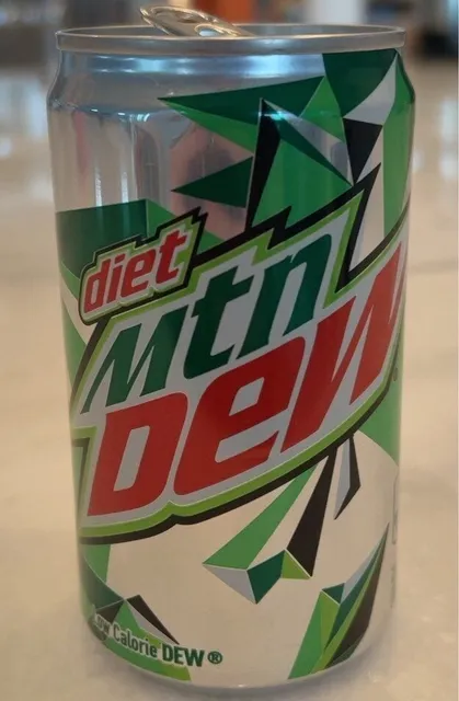Diet Mountain Dew 7.5 fl oz, front of pack