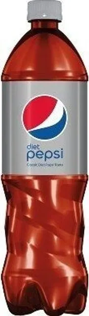 Diet Pepsi 1.25 L, front of pack