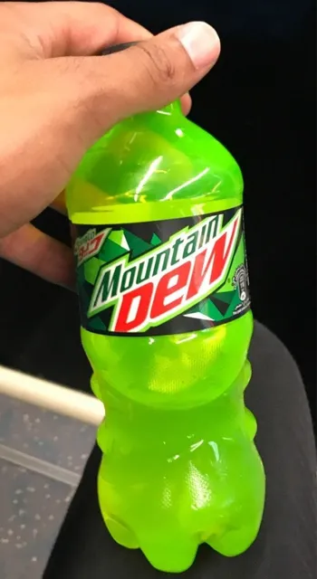 Mountain Dew 500 ml, front of pack