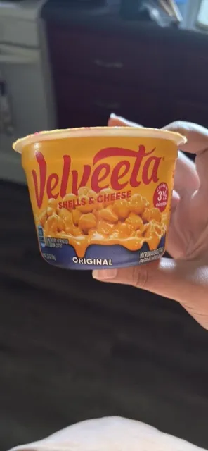 Velveeta Shells & Cheese Original 2.39 oz, front of pack