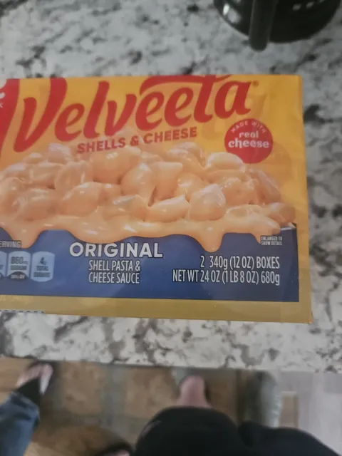 Velveeta Shells & Cheese Original 24 oz, front of pack
