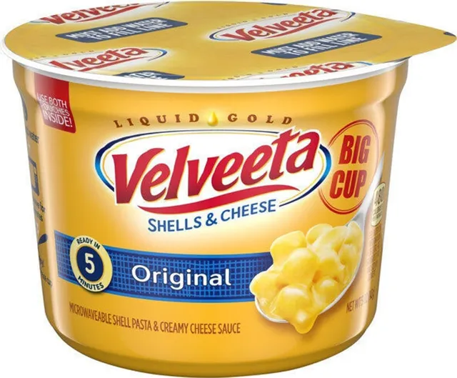 Velveeta Shells & Cheese Original Big Cup 5 oz, front of pack