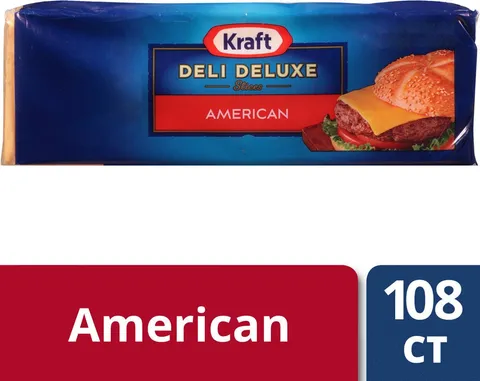 Kraft Deli Deluxe Original Kraft Deli Deluxe American Cheese Slices 48 oz