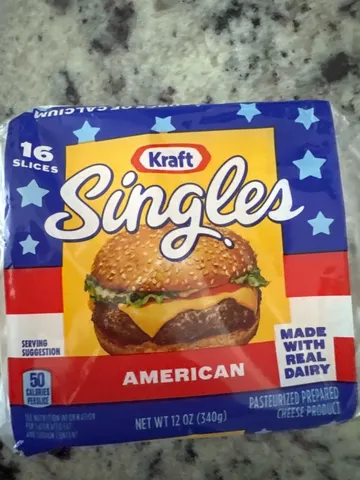 Kraft Singles American 16 Slices 12 oz