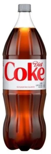 Diet Coke 2 l, front of pack