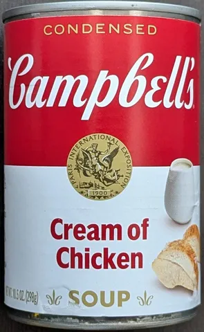 Campbell's Condensed Soup Cream of Chicken Campbell's Condensed Cream of Chicken Soup 10.5 oz