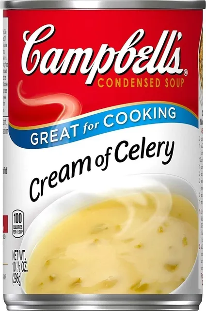 Campbell's Condensed Cream of Celery Soup 10.5 oz, front of pack