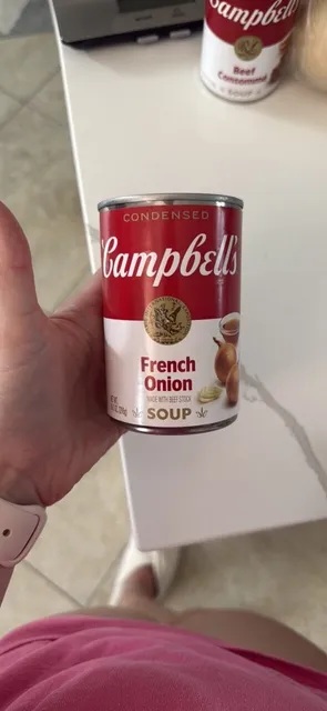 Campbell's Condensed French Onion Soup 10.5 oz, front of pack